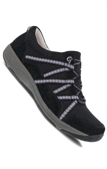 *FINAL SALE Harlyn Black Suede Lightweight Sneaker for Women by Dansko *FINAL SALE Harlyn Black Suede Lightweight Sneaker for Women by Dansko