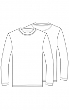 WW700 Workwear Professionals Haut Underscrub à Manches Longue pour Hommes par Cherokee