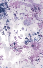 HH910 Healing Hands Amanda Haut Imprimer à Col en V avec Ruban Grosgrain - Dandelion Burst
