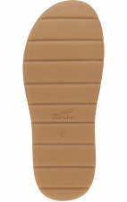 Bridget Black Burnished Suede Platform Sandal by Dansko