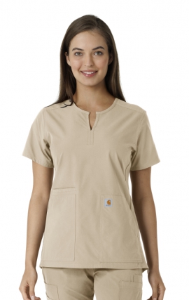 C12413 Carhartt Force Essentials Tunic à Encoche et Panneaux en Maille