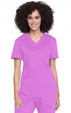WW657 Workwear Revolution Tuckable O.R. V-Neck Top by Cherokee