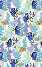 TF796 Tooniforms Haut Imprimé à Col en V avec 2 Poches par Cherokee - Nemo And Dory