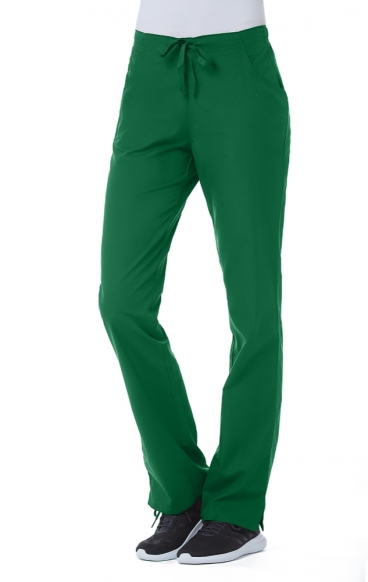 *VENTE FINALE M 9716 Red Panda Pantalon à Taille Demi Élastique pour Femmes par Maevn *VENTE FINALE M 9716 Red Panda Pantalon à Taille Demi Élastique pour Femmes par Maevn