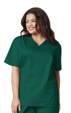101 Women’s WonderWORK Classic Fit and True-Plus Fit V-neck Scrub Top