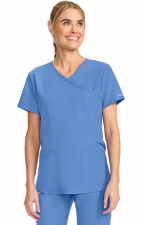 CK701A WW Originals Ultra Maternity Mock Wrap Top by Cherokee