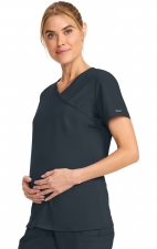 CK701A WW Originals Ultra Maternity Mock Wrap Top by Cherokee