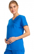 CK701A WW Originals Ultra Maternity Mock Wrap Top by Cherokee