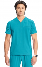 IN702A GNR8 Men's 3 Pocket Zip Neck Top by Infinity