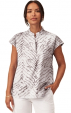HH912 Healing Hands Purple Label Journey Print Top - Nature's Reflection