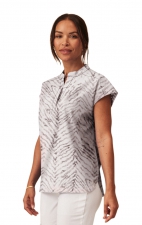 HH912 Healing Hands Purple Label Journey Print Top - Nature's Reflection