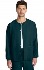 CK393A WW Originals Ultra Veste d'Échauffement Unisexe à Fermature Snap par Cherokee
