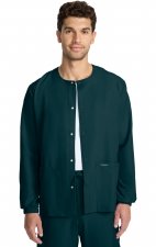 CK393A WW Originals Ultra Unisex Snap Front Warm Up Jacket by Cherokee