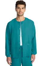 CK393A WW Originals Ultra Veste d'Échauffement Unisexe à Fermature Snap par Cherokee