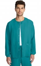 CK393A WW Originals Ultra Unisex Snap Front Warm Up Jacket by Cherokee