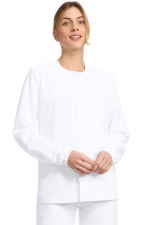 CK393A WW Originals Ultra Veste d'Échauffement Unisexe à Fermature Snap par Cherokee