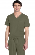 CK778A WW Originals Ultra Unisex Chest Pocket Top by Cherokee