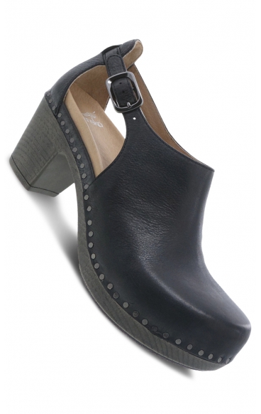 *FINAL SALE Sassy Black Leather Heel by Dansko *FINAL SALE Sassy Black Leather Heel by Dansko