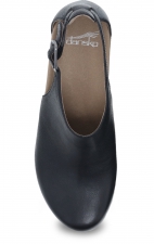 Sassy Black Leather Heel by Dansko