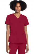 CK961A WW Originals Ultra 3 Pocket V-Neck Top by Cherokee