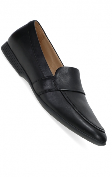 Linden Black Nappa Leather Women's Loafer by Dansko Linden Black Nappa Leather Women's Loafer by Dansko