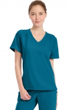 CK954A WW Originals Ultra Tuck-in V-Neck Top by Cherokee