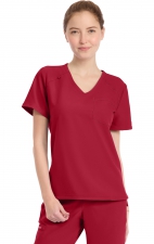 CK954A WW Originals Ultra Tuck-in V-Neck Top by Cherokee
