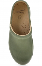 Sabot Platforme Pro Nubuck Bruni Vert par Dansko