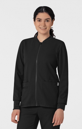 8122 Thrive Women's Zip-Front Warm Up Jacket by Wink
