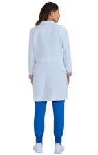 466 Essentials Fusion Round Collar Lab Coat by koi