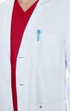 469 Essentials Dawson 5 Pocket Water Repellant Lab Coat by koi
