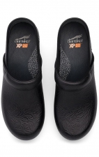XP 2.0 Black Floral Tooled by Dansko - Slip-resistant Rubber Outsole