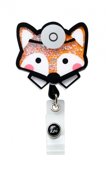 A156 koi Retractable Shaker Badge Reel - Fantastic Dr. Fox A156 koi Retractable Shaker Badge Reel - Fantastic Dr. Fox