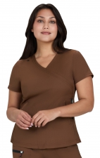 316 koi Lite Philosophy Mock Wrap Side Zipper Top