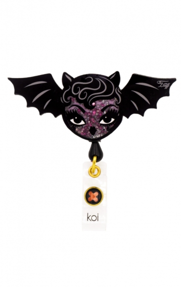 A156A koi Artist Series Porte-Badge Rétractable Dynamique - Vampire Bat Doll