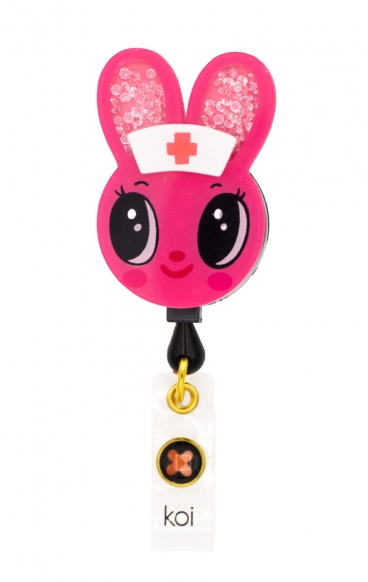 A156A koi Artist Series Porte-Badge Rétractable Dynamique - Nurse Bunny A156A koi Artist Series Porte-Badge Rétractable Dynamique - Nurse Bunny