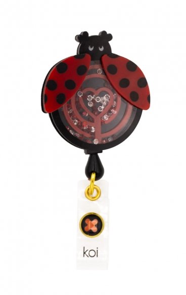 A156A koi Artist Series Porte-Badge Rétractable Dynamique - Ladybug Maze A156A koi Artist Series Porte-Badge Rétractable Dynamique - Ladybug Maze