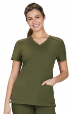 C101 Cureology Haut Cardi avec 2 Poches à Col en V par koi