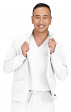 C401 Cureology Men's Alpha Zip Front Warm Up Jacket by koi