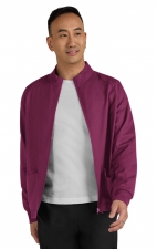 C401 Cureology Men's Alpha Zip Front Warm Up Jacket by koi