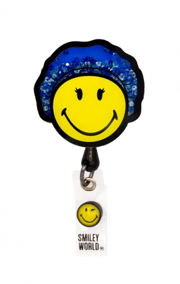 SA156 Smiley World Porte-Badge Rétractable Dynamique par koi - Surgeon SA156 Smiley World Porte-Badge Rétractable Dynamique par koi - Surgeon