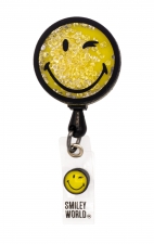 SA156 Smiley World Porte-Badge Rétractable Dynamique par koi - Loving Yellow