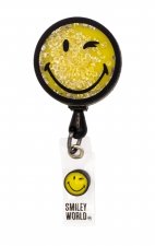 SA156 Smiley World Porte-Badge Rétractable Dynamique par koi - Loving Yellow