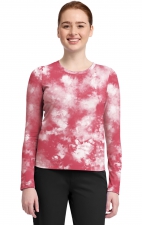 HH816 Healing Hands Melissa Long Sleeve Scrub Print Tee