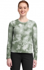 HH816 Healing Hands Melissa Long Sleeve Scrub Print Tee