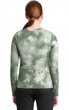 HH816 Healing Hands Melissa Long Sleeve Scrub Print Tee