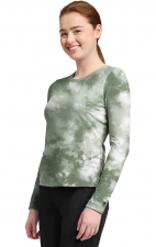 HH816 Healing Hands Melissa Long Sleeve Scrub Print Tee