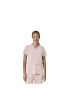 *FINAL SALE L C13210 Carhartt Force Cross-Flex Flex Panel V-Neck Women's Top