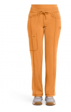 1123AP Petite Straight Leg Drawstring Pant by Infinity with Certainty® Antimicrobial Technology