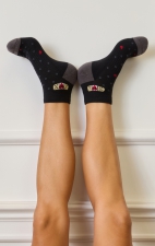 A187 koi Essentials 2-Pack Ankle Compression Socks - Self Love
